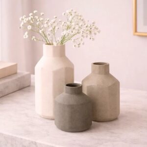 Vaso geométrico decorativo